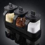 SET DE CONDIMENTERO ELEGANTE x3 - Imagen 2