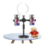 MINI ARO LED CON DOBLE SOPORTE - Imagen 3