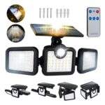 REFLECTOR LED SOLAR 3 CABEZALES - Imagen 3