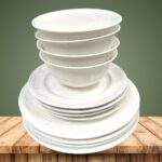 SET DE LOZA ELEGANTE BLANCO - Imagen 2