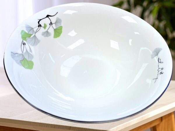 PLATO SEMI HONDO CON DISEÑO