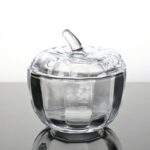 AZUCARERA DE VIDRIO CON TAPA