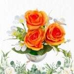 FLORES ARTIFICIALES DECORATIVAS - Imagen 4