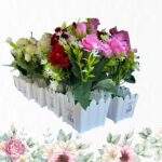 FLORES ARTIFICIALES EN MACETA - Imagen 2