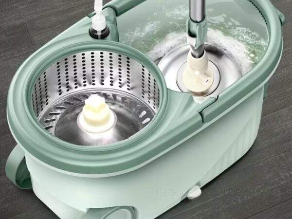 TRAPEADOR GIRATORIO PREMIUM CON RUEDAS Y ASA