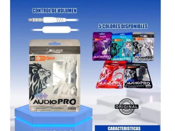 AUDIFONO PRO CON CABLE