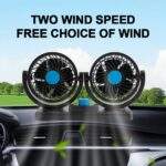 VENTILADOR DOBLE PARA AUTO - Imagen 2