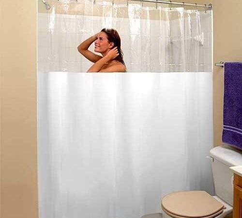 CORTINA DE BAÑO PEVA COLOR ENTERO