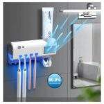 DISPENSADOR DE PASTA DENTAL CON PORTA CEPILLOS Y ESTERELIZADOR UV - Imagen 3