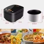 OLLA MULTIFUNCIONAL SILVER CREST TK-208 900W - Imagen 4