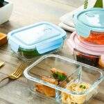 TAPER DE VIDRIO DE 2 DIVISIONES