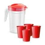JARRA DE 4 LITROS + VASOS 4UND - Imagen 2