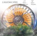 VENTILADOR DE AUTO DE 3 CABEZALES - Imagen 4