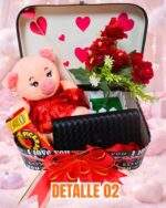 COMBO PELUCHE CHANCHITO CON BILLETERA