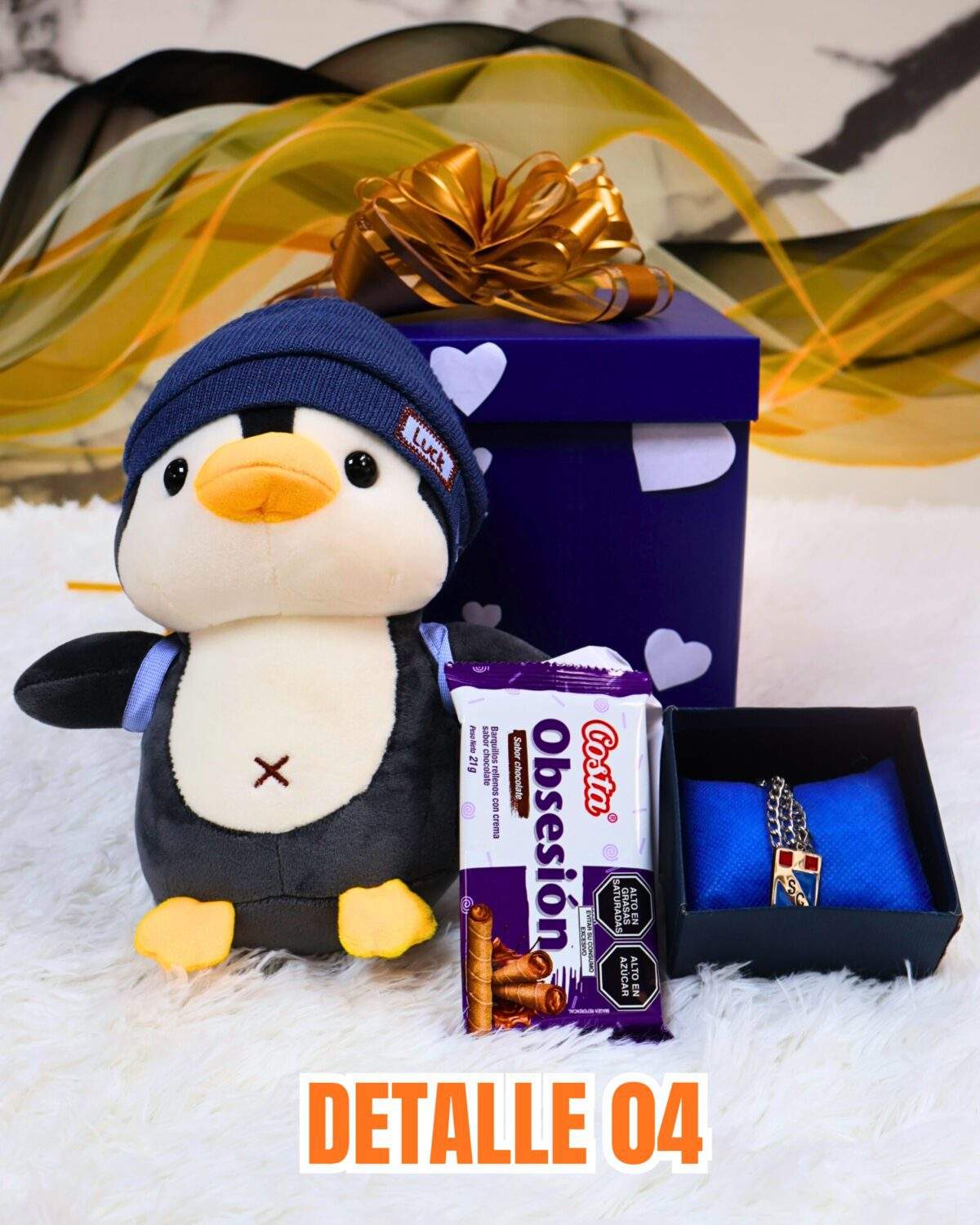 Agregar un título (7) COMBO PINGUINO + COLLAR ALIANZA - Imagen 1