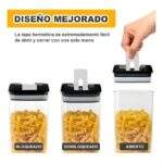 CONTENEDORES DE CEREAL CON TAPA HERMETICA - Imagen 4