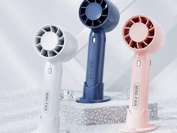 VENTILADOR RECARGABLE DE MANO 3 VELOCIDADES