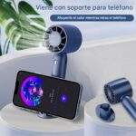 VENTILADOR RECARGABLE DE MANO 3 VELOCIDADES - Imagen 2