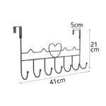 PERCHERO DE PUERTA CORAZÓN  - Imagen 3