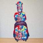 MOCHILA 3D CON LUCES SET 3 PIEZAS OFICIO CON RUEDAS - Imagen 2