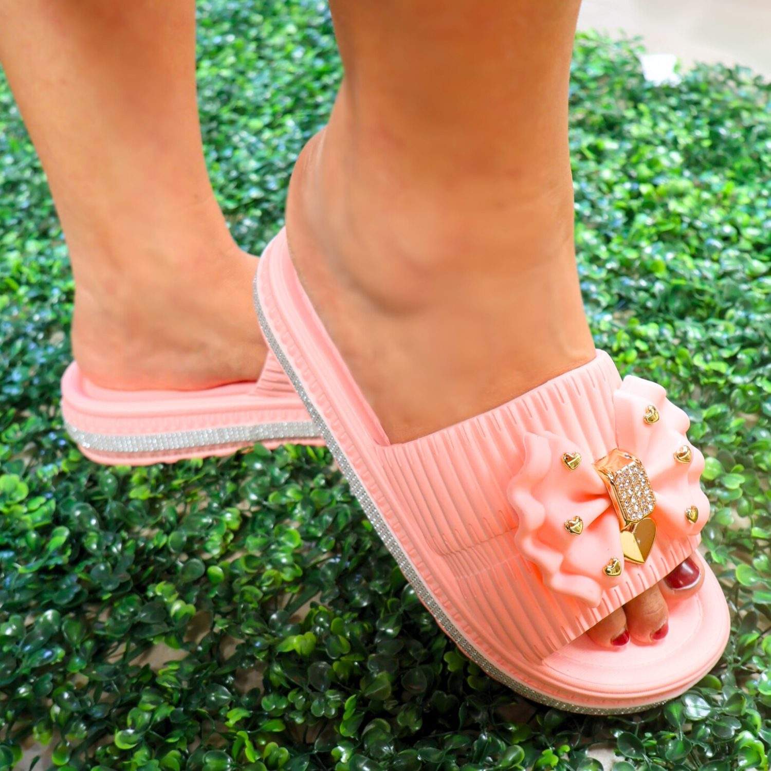 día (36) SANDALIA CORBATA BRILLO - Imagen 1