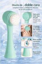 KIT FACIAL LIMPIADOR Y RODILLO MASAJEADOR 2 EN 1 PARA ROSTRO  - Imagen 2