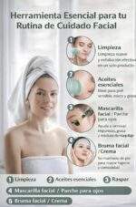 KIT FACIAL LIMPIADOR Y RODILLO MASAJEADOR 2 EN 1 PARA ROSTRO  - Imagen 3