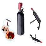 SACACORCHO EN FORMA DE BOTELLA DE VINO - Imagen 3