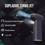SOPLADOR TURBO JET INALAMBRICO PARA BARBERIA - Imagen 3