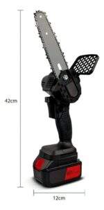 MOTOSIERRA ELECTRICA DE 48 V DOBLE BATERIA  - Imagen 4