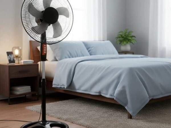 VENTILADOR PEDESTAL DE 5 ASPAS 16" 