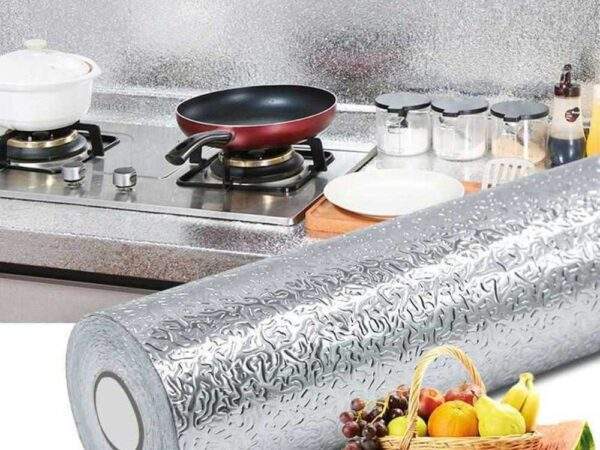 PAPEL ALUMINIO DE 5 METROS ADHESIVO 