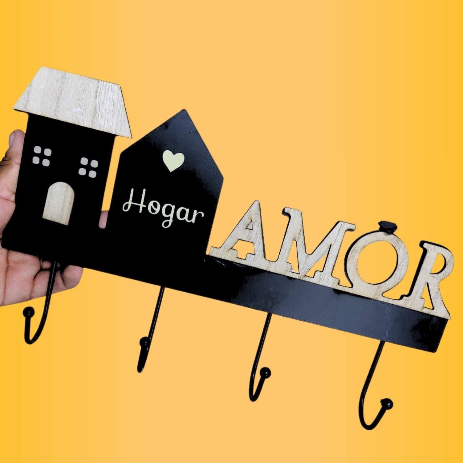Colgador hogar amor COLGADOR HOGAR AMOR - Imagen 1