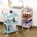 CARRITO ORGANIZADOR DE 3 NIVELES DE METAL - Imagen 3