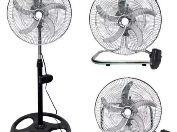 VENTILADOR 3 EN 1 DE CINCO ASPAS 18"