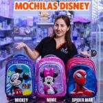 MOCHILA LICENCIADO DISNEY 3D 