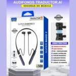 AUDIFONOS TRADUCTOR CON INTELIGENCIA ARTIFICIAL SUPER DIAMOND 5
