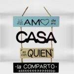 ADORNOS COLGANTES CON FRASES - Imagen 2