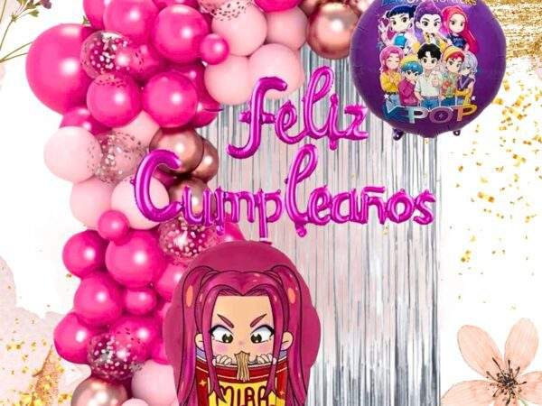 KIT DE GLOBO KPOP