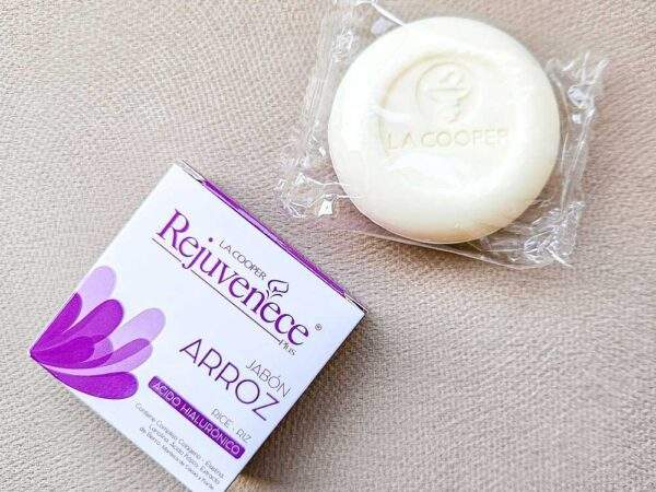 JABON ARROZ CON ACIDO HIALURONICO