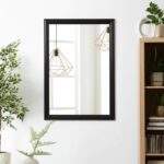 ESPEJO DE PARED CON BORDE NEGRO