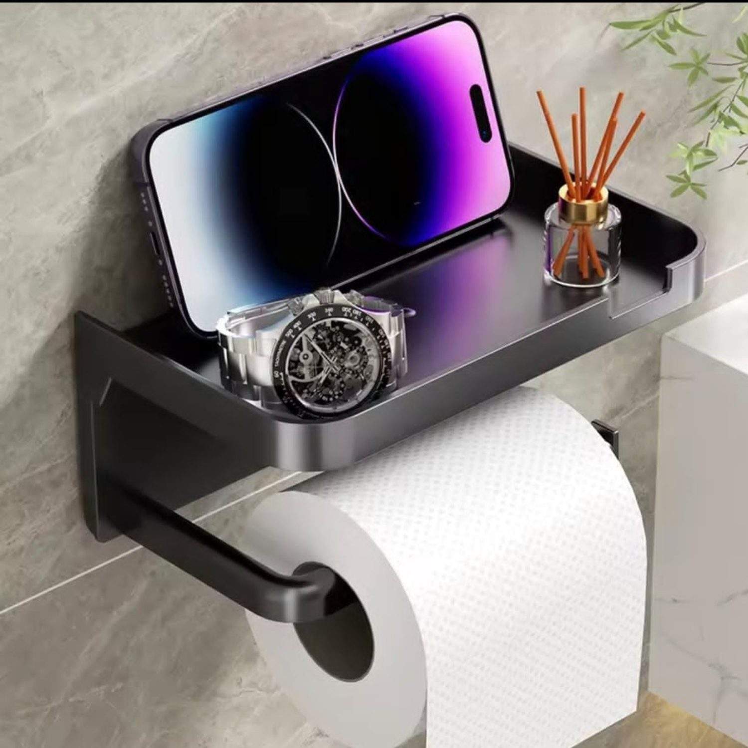 Soporte dispensador de papel higienico SOPORTE DISPENSADOR DE PAPEL HIGIÉNICO - Imagen 1