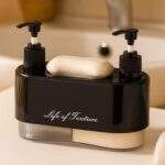 DISPENSADOR DE JABÓN DOBLE