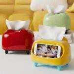 PORTA TISUE RETRO CON PORTA CELULAR