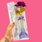 FLORERO DE CON ROSAS DE METAL - Imagen 2