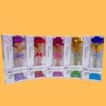 FLORERO DE CON ROSAS DE METAL - Imagen 3