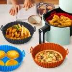 BANDEJA DE SILICONA PARA FREIDORA DE AIRE