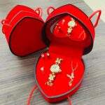 SET DE COFRE CORAZON ROJO