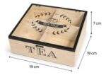 ORGANIZADOR DE MADERA PARA INFUSIONES  - Imagen 4