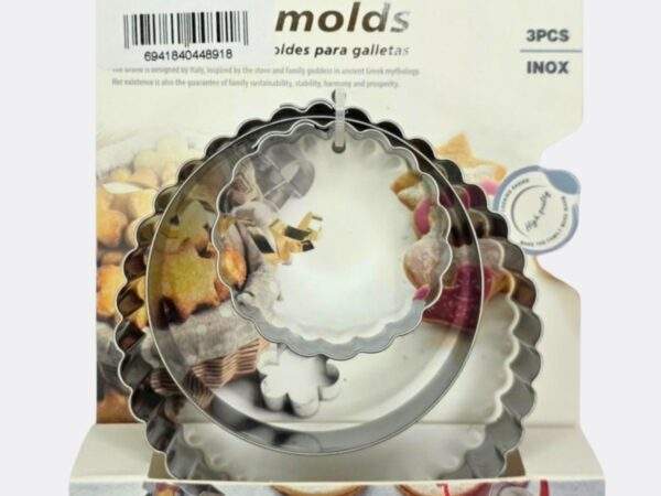 MOLDE GALLETA CIRCULAR